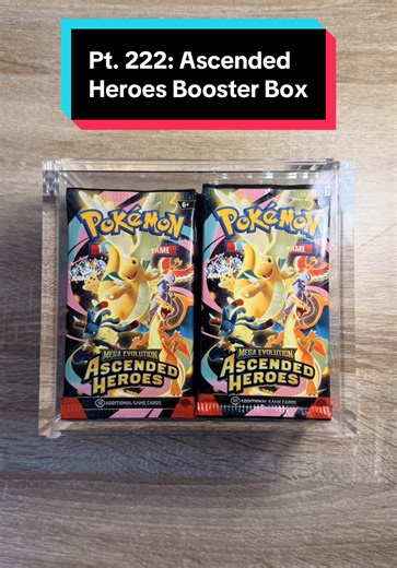 Ascended Heroes Booster Box Pack Opening! (Part 222) Channel Profit/Loss Series #pokemontcg #pokemon #pokemoncards #pokemoncardsopening #ascendedheroes