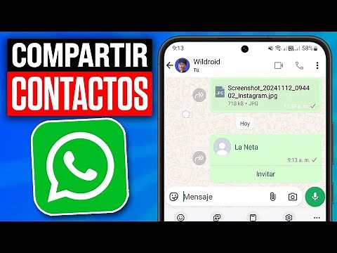 How to SEND a CONTACT via WhatsApp (2025)