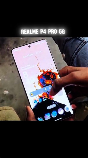 REALME P4 PRO 5G Fingerprint Animation 🔥 | New Fingerprint Effects & Lock Screen Test