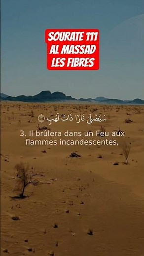 Surah 111 Al-Masad (The Fibers) #Ramadan #Quran #reels #supplication #Islam #Surah #shortvideo