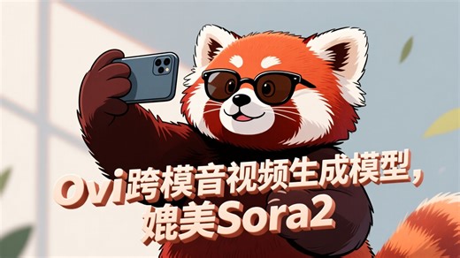 最新OVI跨模音视频模型！本地最低6G可用，最新数字人模型