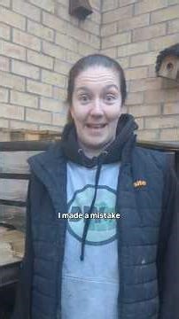 fixing my log store roof