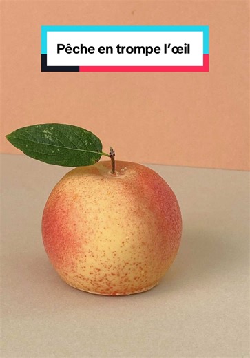 Recette pêche en trompe l'œil : délices de pâtisserie