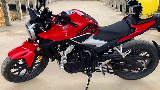 CB400F，常规改装案例。