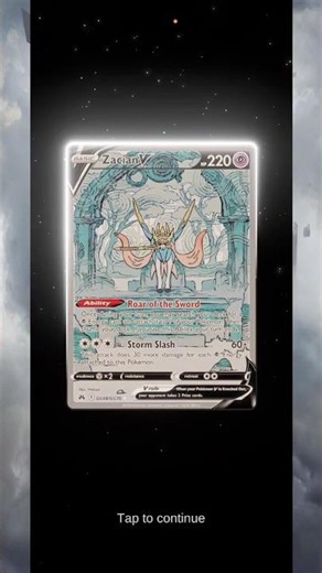 Crown Zenith is BROKEN on Triumph Rips?! (Zacian V Galarian Gallery)