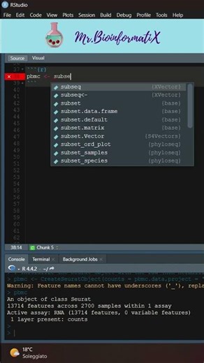 Bioinformatics Trick in R Bioinformatics for Beginners