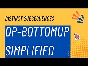 Distinct Subsequences Explained | Recursive + DP Approach for Strings
