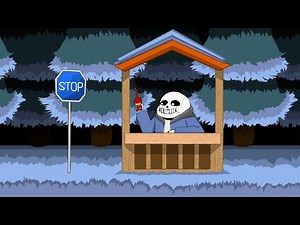 LookItsAnimated | Undertale Blue Stop Signs
