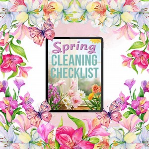 Spring Cleaning Checklist Printable| Cleaning Checklist| Home Cleaning Checklist| Home Organization| Seasonal Cleaning List| Planner Printab - Etsy