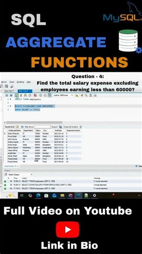 💰 SQL Interview Question in 30 Seconds!