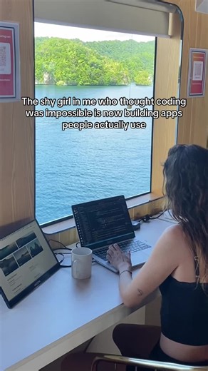 Shy girl → coding boss. Dreams unlocked 😎 #startupfounder #techgirl #solopreneur #techtok #programmer