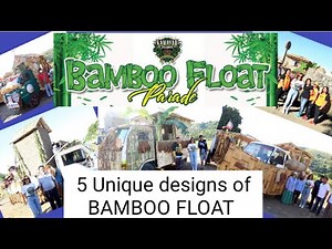 5 Ways How To Design Your FLOAT || Bamboo Craft Float || Unique Float Design