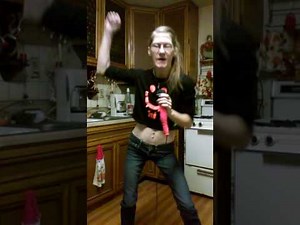 ROCKIN demo singing to pour some sugar on me shout out to Jennifer Peterson