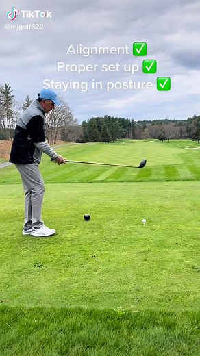Some simple basics in golf… athletic posture at address, alignment to a target all things square… shoulders, thighs and feet and as best stay in posture in the backswing through impact. #golfing #callawaygolf #footjoy #golffitness #nikegolf #golftips #coaching #FYP #firsttictok #firsttictokvideo #golfers