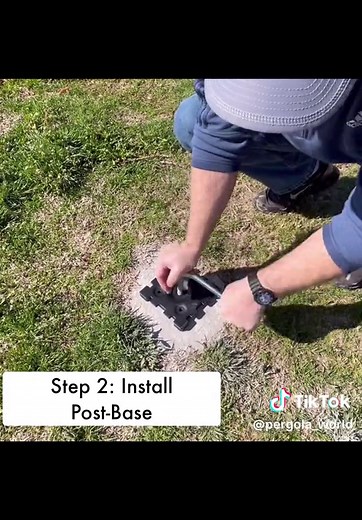 Chad gives an example on how to install wooden support posts into concrete to construct pergolas, pavilions, and other patio covers! #pergolaworld #pergola #pergoladesign #patiodesign #deck #homebuilding