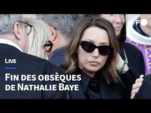🔴 LIVE - Sortie du cercueil de Nathalie Baye