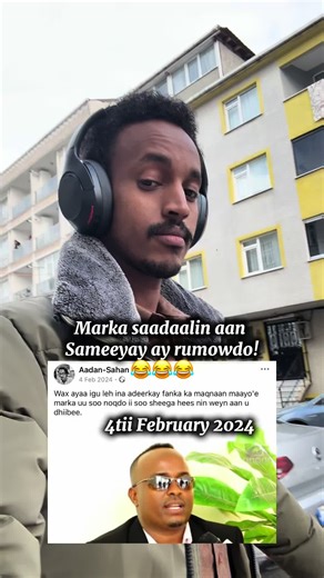 Sheeggan: Aadan Sahan’s Comedy Journey