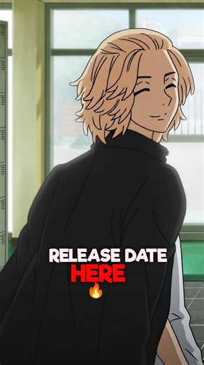 Tokyo Revengers Season Release Date Is Here 🔥☠️ #anime #netflix #tokyorevengers #animemalayalam