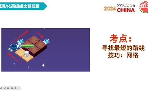 2024 iCode编程赛第2轮图形化高级组比赛题目讲解