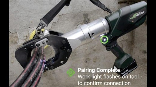 Greenlee ESG105LXR Remote Cable Cutter Demonstration Features | Julie Bernard