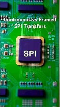 Continuous vs Framed SPI Transfers