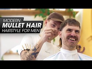 Modern Mullet - Epic hair transformation 2023