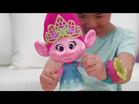 Trolls Hug Time Poppy Doll w/ Interactive Bracelet on QVC