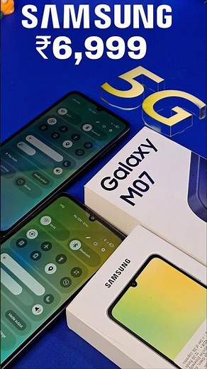 Samsung Galaxy M06 5G vs Samsung Galaxy M07 Comparison