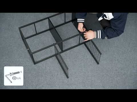 Zero-difficulty assembly! All parts included, DIY your baking rack effortlessly!#home #mahancris