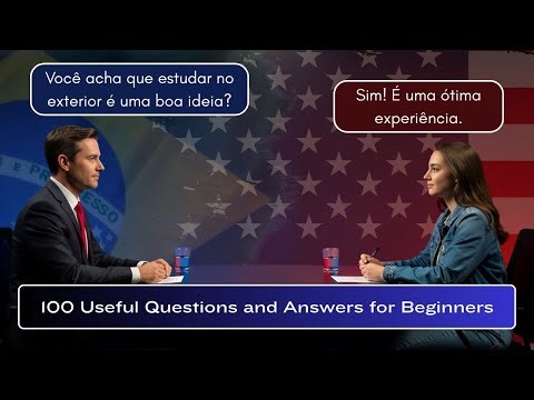 100+ Questions and Answers in Portuguese 🇧🇷 | Real-Life Portuguese Conversations With English Subs