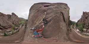 Colorado you've hit the jackpot! Ever wanted to experience the thrill of climbing Eldorado Canyon? Now you can with our 360 experience. Give it a try and don't forget to look down. #playoncolorado www.playoncolorado.com | Colorado Lottery