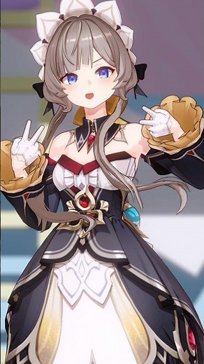 Sandrone BurgerKing FNAF Dance【Genshin Impact MMD】 #sandrone