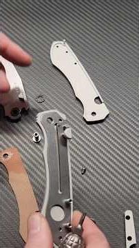 Tightening A Button Liner Lock Detent!! #shorts #edc #knives