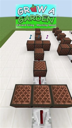 Morning Mood || Grow A Garden Minecraft Tutorial (Recommended)