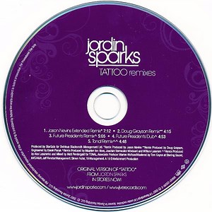 Jordin Sparks - Tattoo (Remixes)