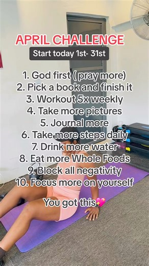 APRIL CHALLENGE🔥 Who’s Ready?? #fitnessmotivation #fitlife #fitnessmodel #instadaily #instagood #workoutmotivation #gymmotivation #ChallengeChallenge #Challenge #workoutchallenge #foryoupage #motivationdaily #motivation #reelsvideo #viralvideo #virals #workoutroutine #healthy #healthylifestyle #view #videos #aprilchallenge #tips #workoutroutine #fypシ #fypシ゚viralシ #fyp #instalike #beginnerworkout #fbreels23 #fbreels #foryou #foryoupage #gym #gymlifestyle #transformation #reelsvideoシ | B-shed Fit