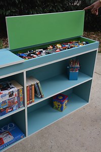 How to Hack a Bookcase and Add Built-in Storage on Top