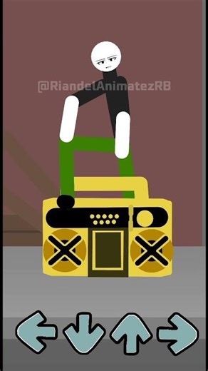 If My Character Was In Friday Night Funkin' #fnf #animation #sticknodes #showcase