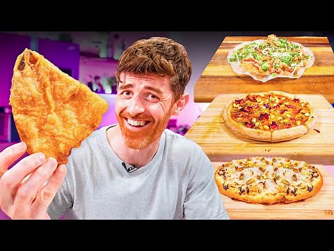 Reviewing Pizzas We Never Knew Existed!