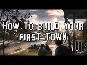 Fallout 4 Building Guide Tutorial! How To Build YOUR OWN TOWN!