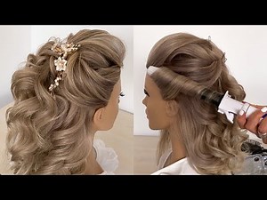 ✅ Half-Up Hairstyle Tutorial | Elegant & Easy Step-by-Step Look