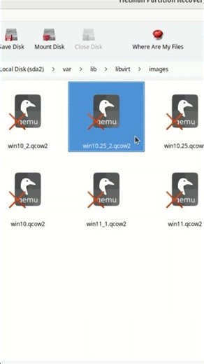 How to recover data from Linux KVM virtual machines after crashes #shorts #short #shortvideo