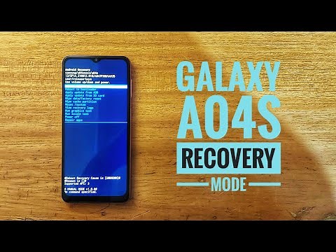 Samsung galaxy a04s recovery mode.