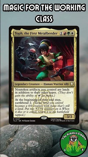 Magic for the Working Class | Toph, the First Metalbender | #MTG #BudgetCommander #Commander #EDH
