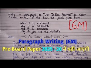 Write a paragraph on An Indian Festival in about 80-100 words on the basis the points given below