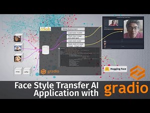 Gradio AI web application: Hands-on Python example with JoJoGAN face stylization model