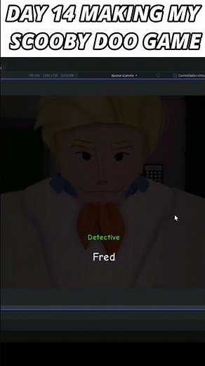 DAY 14 MAKING MY ROBLOX SCOOBY DOO GAME | FRED CUTSCENE