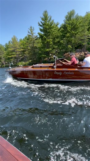 11K views · 1K reactions | Taking a boat ride on Gloucester Lake which is one of the oldest lake communities in Muskoka- I admire Empty Pockets because it’s a dual purpose boat very fast like a race boat and lots of space like a triple cockpit - all in the rare exclusive Ditchburn design- an exceptional boat by @breen_boats | Kevlar Bike | Facebook