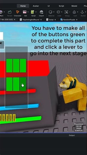 link to the model in description, I made a v2 version of my generator system, tell me if I improved.