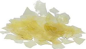 Dewaxed Platina Shellac Flakes. (4 oz or 1/4 Lb.)